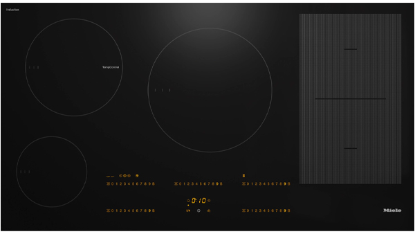 miele km 7629 fx induktionskochfeld mit tempcontrol temperatursensor